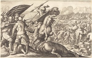 Turkin ratsuväen tappio tekijältä Jacques Callot