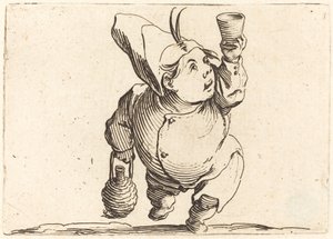 Juomari, näkymä edestä tekijältä Jacques Callot