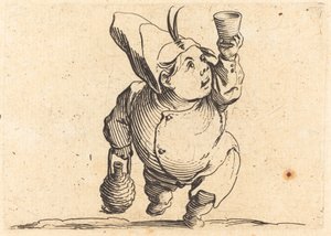 Juomari, Etunäkymä, c. 1622. tekijältä Jacques Callot