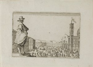 Firenzen Duomo, Capricesista tekijältä Jacques Callot