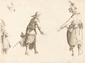 Joukkojen ilmoittautuminen tekijältä Jacques Callot