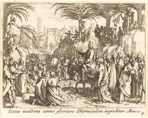 Pääsy Jerusalemiin tekijältä Jacques Callot