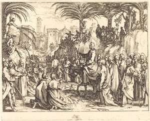 Pääsy Jerusalemiin tekijältä Jacques Callot