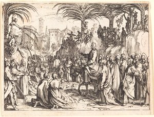 Pääsy Jerusalemiin tekijältä Jacques Callot