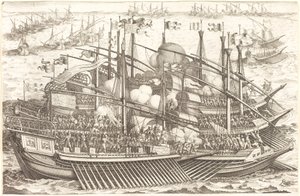 Ensimmäinen meritaistelu tekijältä Jacques Callot