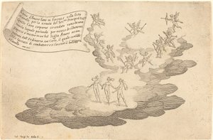 Rakkauden kelluja, 1616. tekijältä Jacques Callot