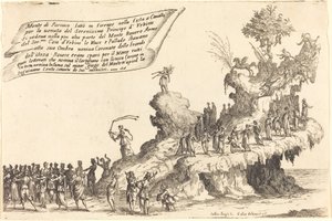 Parnassus-vuoren kelluke tekijältä Jacques Callot