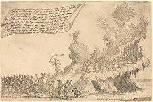 Parnassus-vuoren kelluke tekijältä Jacques Callot