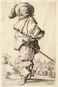 Turkistakkinen herrasmies tekijältä Jacques Callot