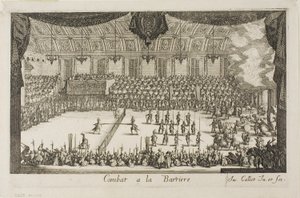 Suuri turnaus: taistelu tekijältä Jacques Callot