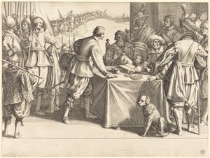 Joukkojen värväys tekijältä Jacques Callot