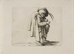 The Hurdy-Gurdy Player, Varie Figure Gobbi tekijältä Jacques Callot