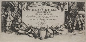 Sodan suuret kurjuudet tekijältä Jacques Callot