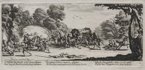 Sodan suuret kurjuudet: Moottoritieryöstö tekijältä Jacques Callot