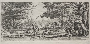 Sodan suuret kurjuudet: Talonpoikien kosto tekijältä Jacques Callot