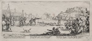 Sodan suuret kurjuudet: Tuliryhmä tekijältä Jacques Callot