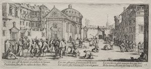 Sodan suuret kurjuudet: Sairaala tekijältä Jacques Callot
