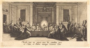 Viimeinen ehtoollinen tekijältä Jacques Callot