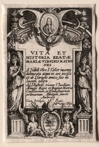 The Life of the Virgin: Frontispiece tekijältä Jacques Callot