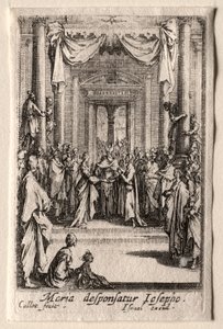 Neitsyen elämä: Neitsyen avioliitto. tekijältä Jacques Callot