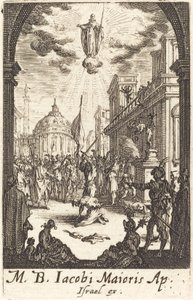 Pyhän James Majorin marttyyrikuolema tekijältä Jacques Callot