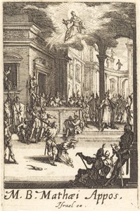 Pyhän Matteuksen marttyyrikuolema tekijältä Jacques Callot