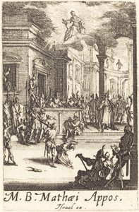 Pyhän Matteuksen marttyyrikuolema tekijältä Jacques Callot