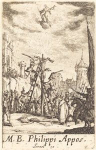 Pyhän Filippoksen marttyyrikuolema tekijältä Jacques Callot