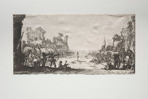 Pyhän Sebastianin marttyyrikuolema tekijältä Jacques Callot