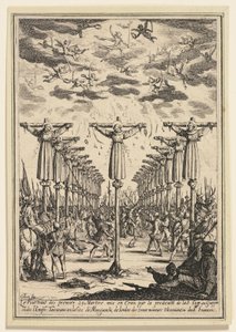 Japanin marttyyrit tekijältä Jacques Callot