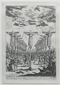 Japanin marttyyrit tekijältä Jacques Callot