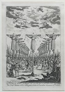 Japanin marttyyrit. tekijältä Jacques Callot
