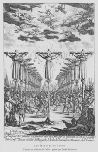Japanin marttyyrit tekijältä Jacques Callot