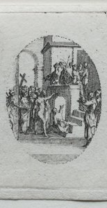 Passion mysteerit: Kristus esiteltiin ihmisille tekijältä Jacques Callot