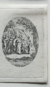Passion mysteerit: Kristus vangittiin. tekijältä Jacques Callot