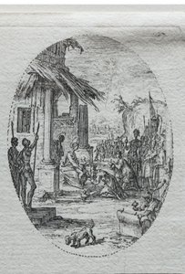 Passion mysteerit: Kuninkaiden palvonta tekijältä Jacques Callot