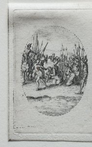 Passion mysteerit: Ristin kantaminen tekijältä Jacques Callot