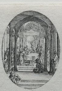 Els misteris de la passió: la circumcisió finès tekijältä Jacques Callot