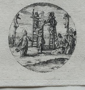 Passion mysteerit: Ristiinnaulitseminen tekijältä Jacques Callot