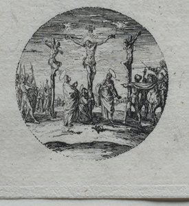 Passion mysteerit: Laskeutuminen ristiltä. tekijältä Jacques Callot