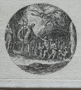 Passion mysteerit: Laskeutuminen Limboon. tekijältä Jacques Callot