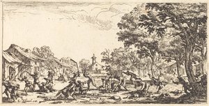 Talonpoikien kosto tekijältä Jacques Callot