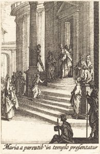 Neitsyen esitys tekijältä Jacques Callot