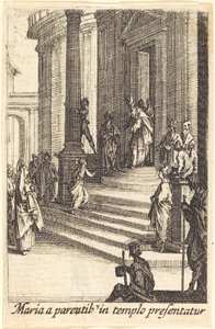 Neitsyen esitys tekijältä Jacques Callot