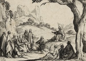 Vuorisaarna, 1635 tekijältä Jacques Callot