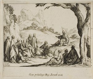 Vuorisaarna, Uudesta testamentista tekijältä Jacques Callot