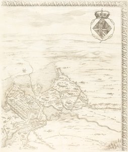 Bredan piiritys [levy 3/6] tekijältä Jacques Callot