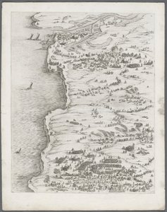 La Rochellen piiritys: levy 5, 1628-1630. tekijältä Jacques Callot