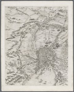 La Rochellen piiritys: levy 6, 1628-1630. tekijältä Jacques Callot
