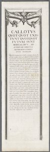 La Rochellen piiritys: levy 8 tekijältä Jacques Callot